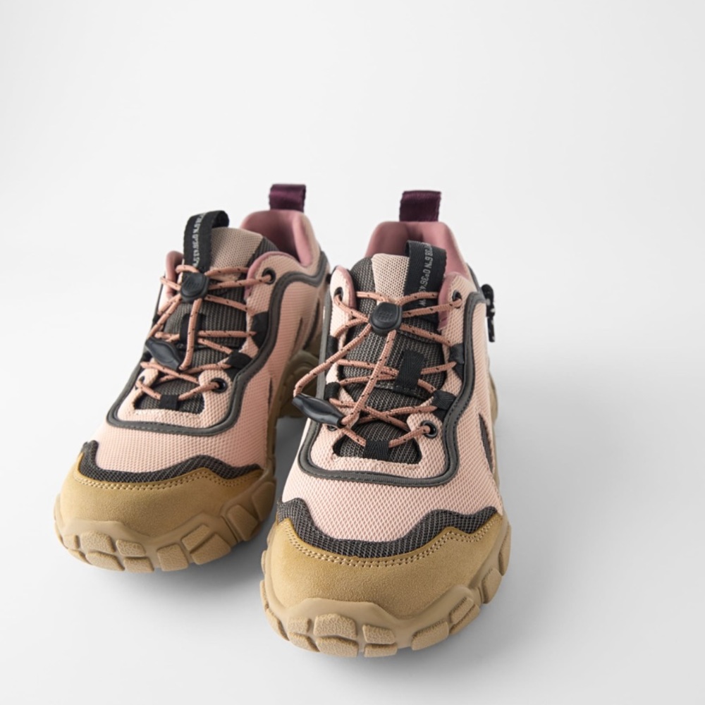Zara Hiking Sneakers. Trendy and most wanted!!